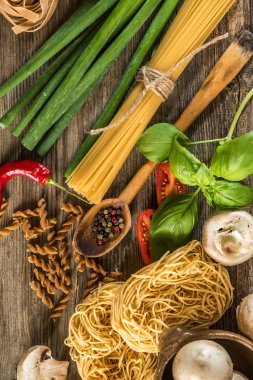 İtalyan yemeği arka plan