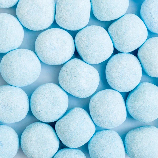 Blaue Bonbons und Gelees — Stockfoto