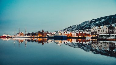 Bruges sabah görünümü