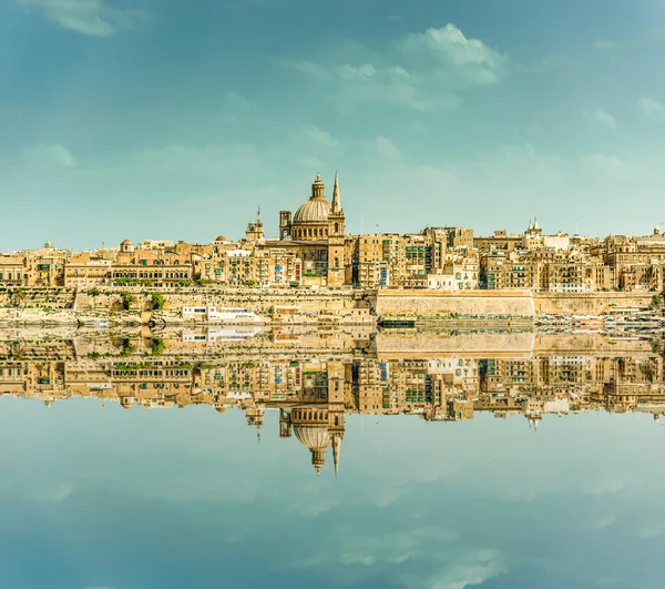 Valletta Skyline,Malta — Stok fotoğraf