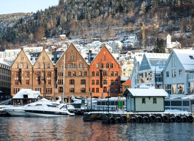 kentin tarihi bölümü. Bergen, Norveç