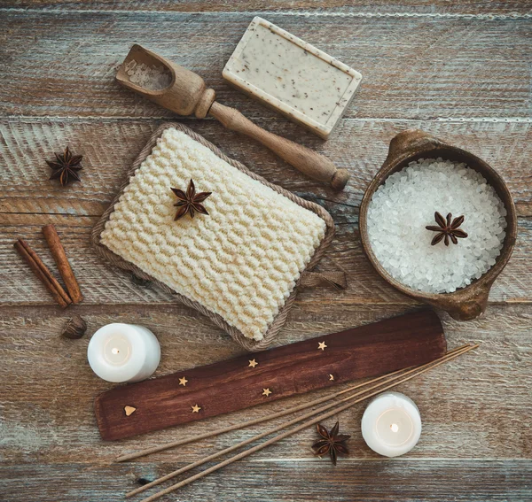 Composición del tratamiento de spa — Foto de Stock