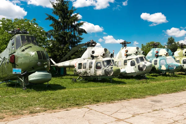 POLAND - JUL,  2015:  Exhibition plane in the aviation Museum. Krakow — Stock Photo, Image