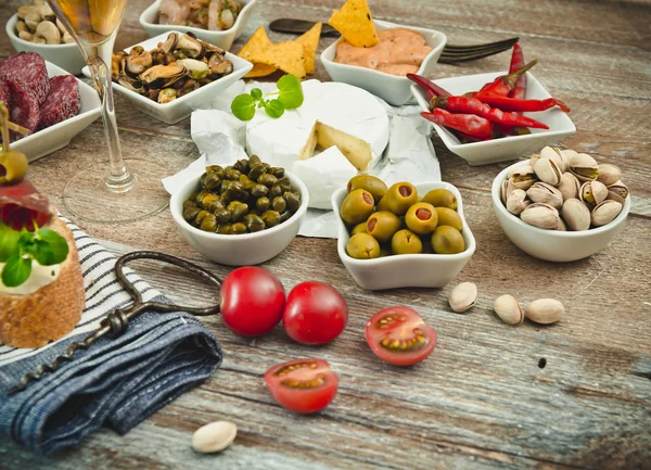 Tapas nacionales españolas — Foto de Stock