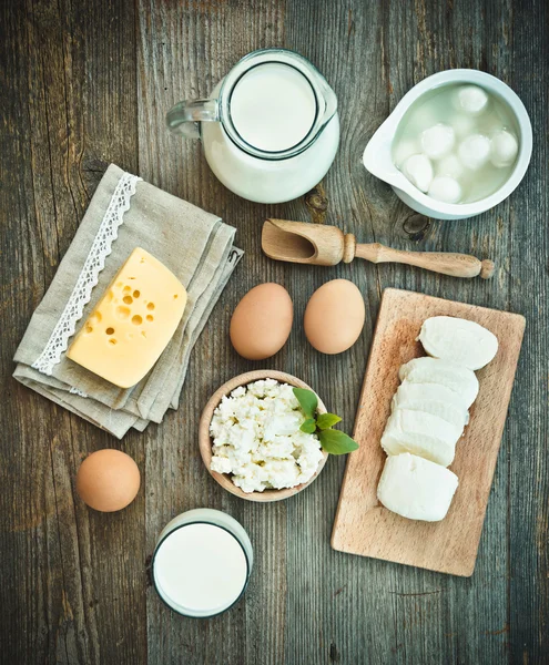 Mjölkprodukter — Stockfoto