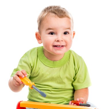 komik küçük çocuk portre