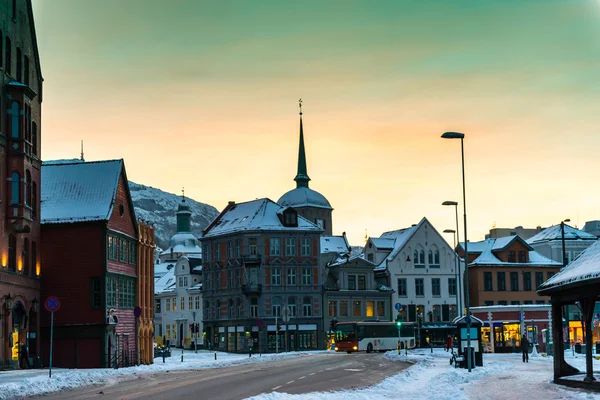 Historical part of Bergen — Stock Photo, Image