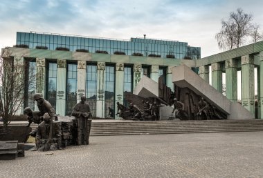 Lehçe fighters Ayaklanması anıt 