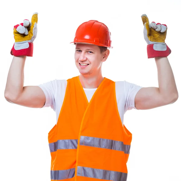 Handsome worker man — Stock Photo, Image