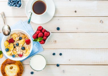 metin alanı ile sağlıklı kahvaltı