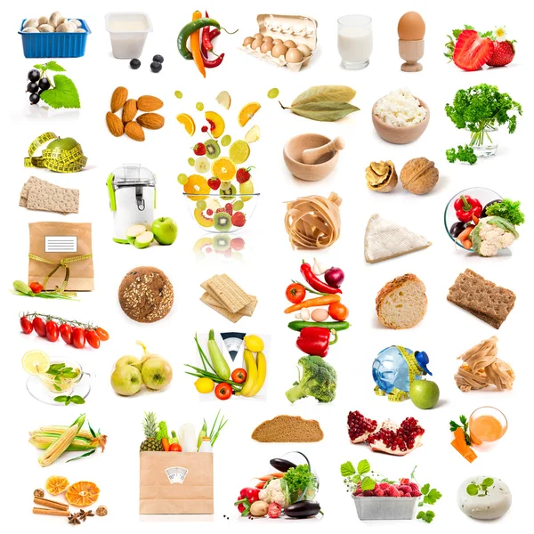 Different products collage — Stock Photo, Image