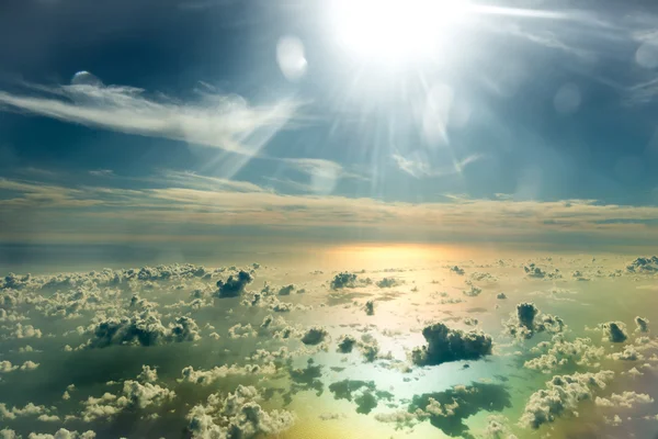 Nuvens bonitas no céu — Fotografia de Stock