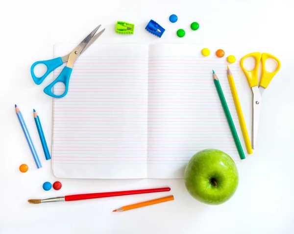 Group of school objects — Stock Photo, Image