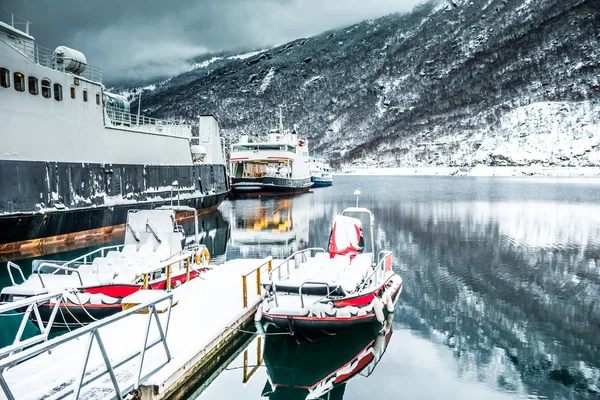 Noorse fjorden — Stockfoto