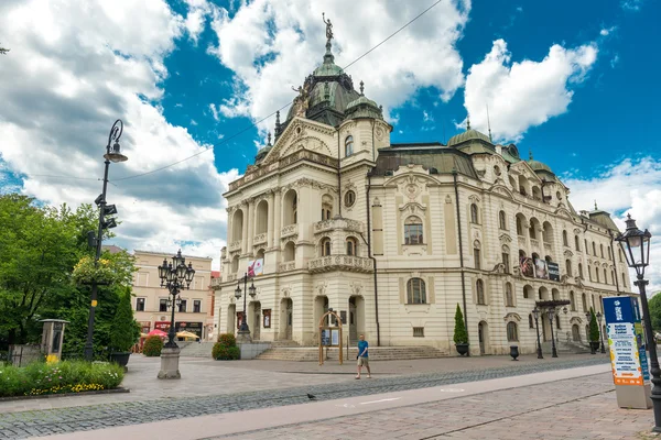 Centrum starego miasta w Koszycach, Słowacja — Zdjęcie stockowe