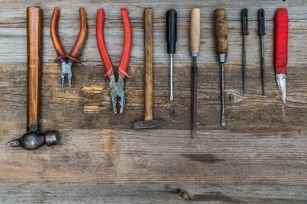 Instruments de montage sur fond — Photo