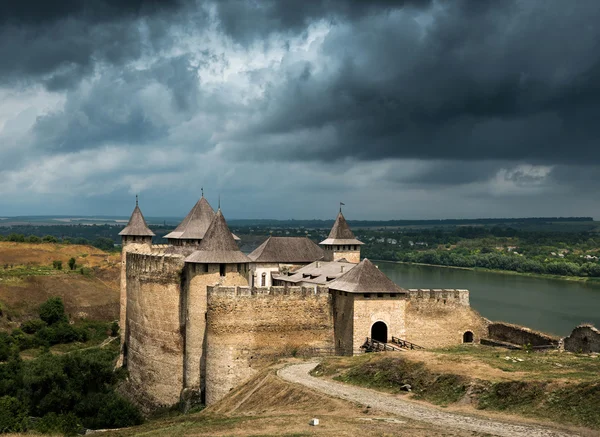 Fortaleza ucraniana de Khotyn — Fotografia de Stock