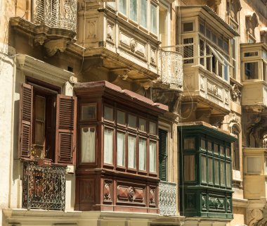 Valletta tarihi merkezi Street