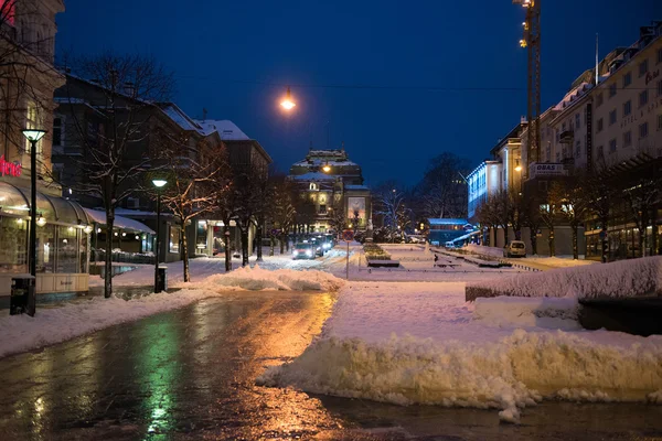 Bergen Noorwegen December Het Historische Deel Van Stad Bergen Noorwegen — Stockfoto