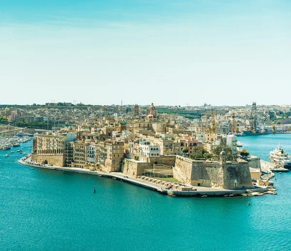 A Valletta panoráma — Stock Fotó