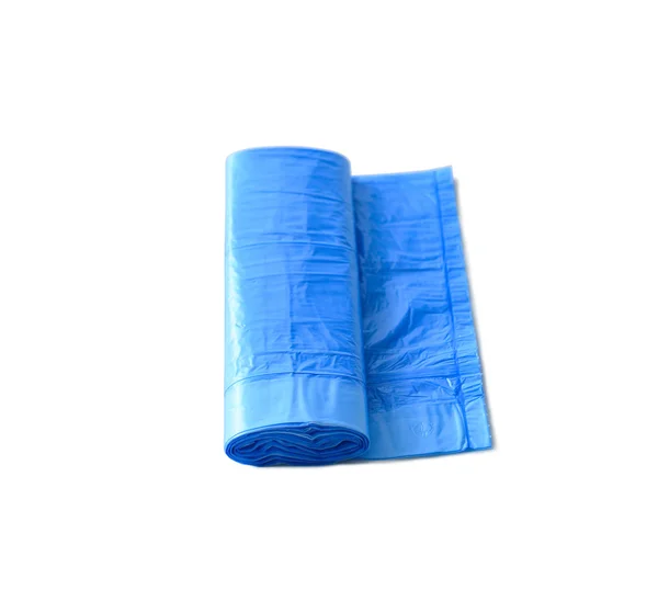 Rulle blå sopsäckar — Stockfoto
