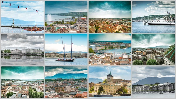 Reizen foto's van Genève — Stockfoto