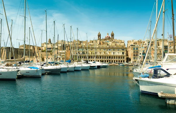 Iates em Malta — Fotografia de Stock