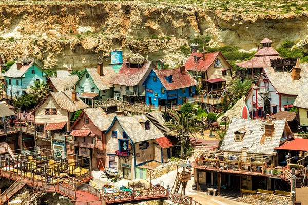 Popeye Village in Mellieha, Malta — Stockfoto