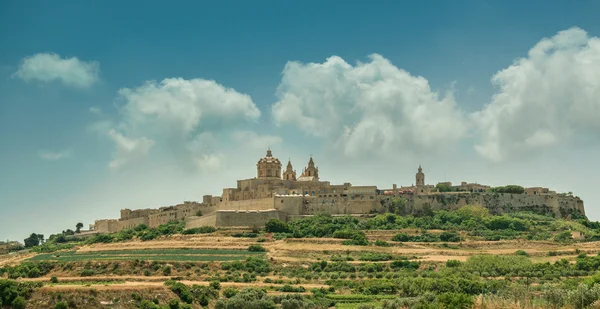 Mdina no dia — Fotografia de Stock