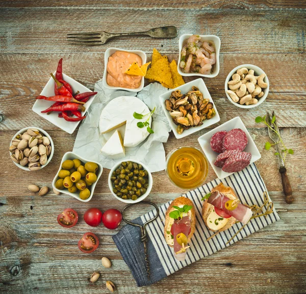 Tapas nacionales españolas — Foto de Stock