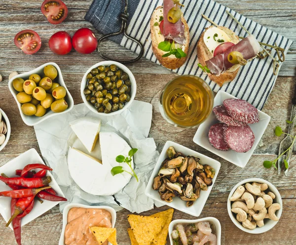 Spanische Tapas — Stockfoto