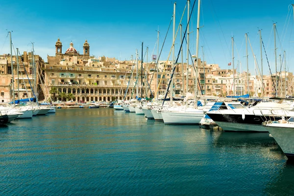 Yachts  in Malta — Stock Photo, Image