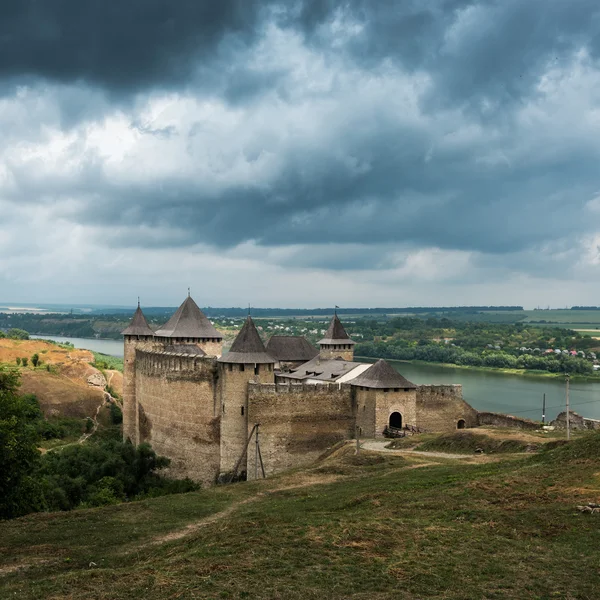 Fortaleza ucraniana de Khotyn — Fotografia de Stock