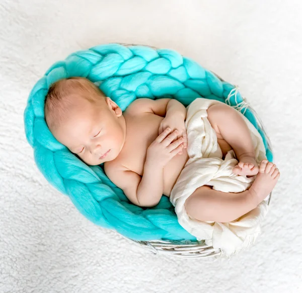Schlafender Neugeborener — Stockfoto