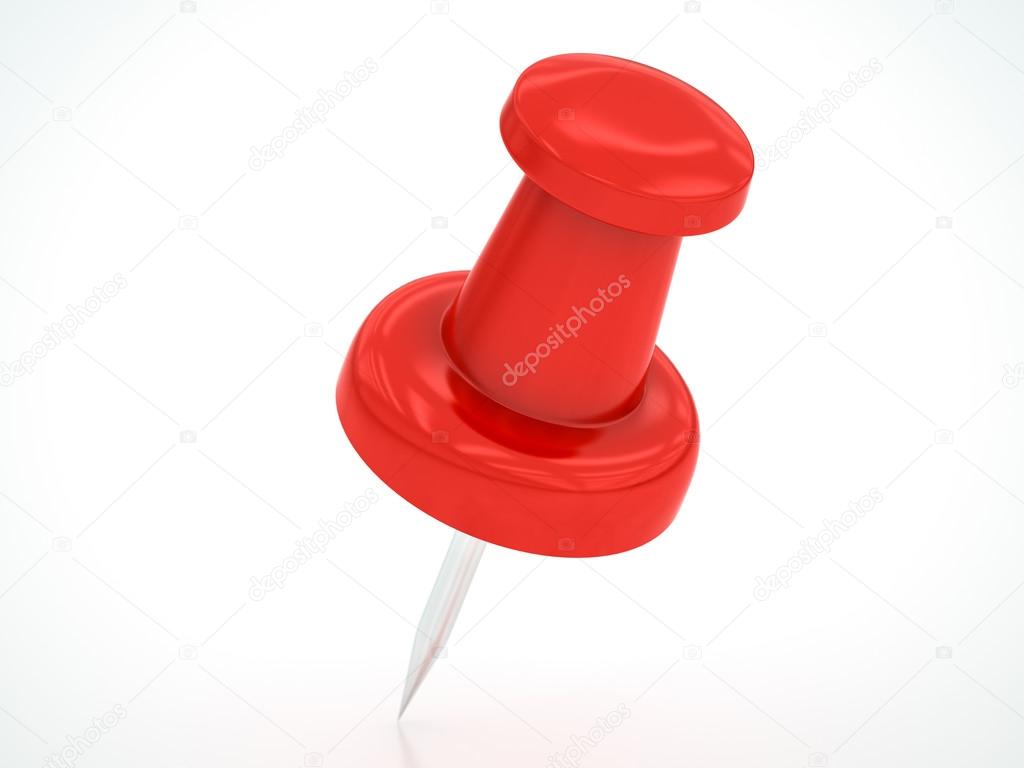 red pushpin