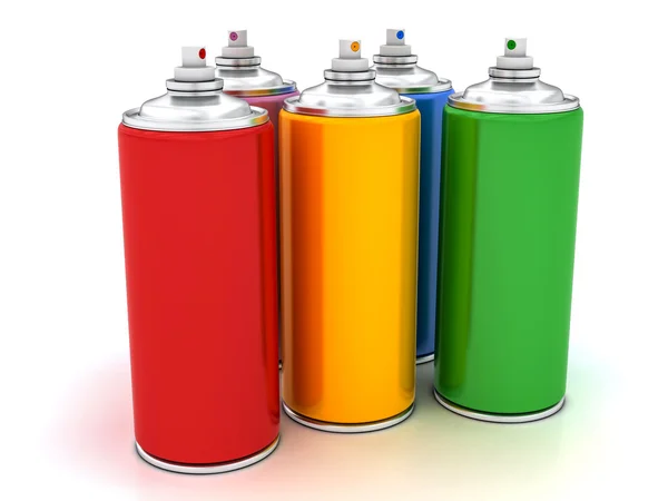 Spray paints — Stock Photo, Image