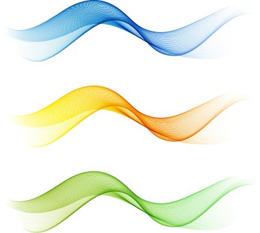 Soyut dalgalı arkaplan