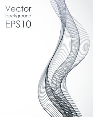 Soyut dalgalı arkaplan