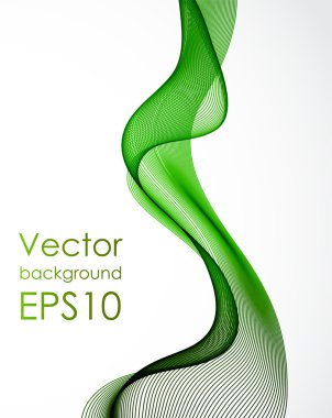 Soyut dalgalı arkaplan