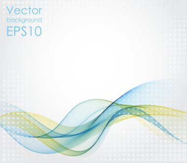 Soyut dalgalı arkaplan