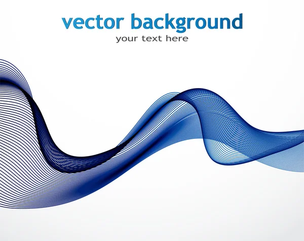 Abstraktní barevné vlny — Stockový vektor