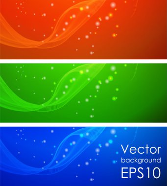 Soyut dalgalı arkaplan