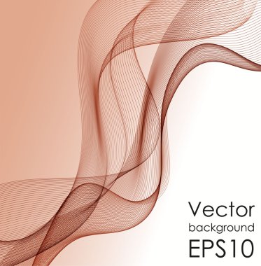 Soyut dalgalı arkaplan