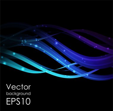 Soyut dalgalı arkaplan