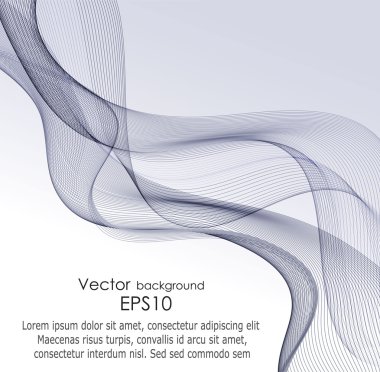 Soyut dalgalı arkaplan