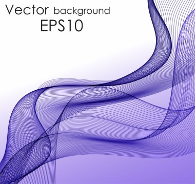 Soyut dalgalı arkaplan