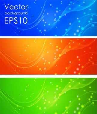 Soyut dalgalı arkaplan