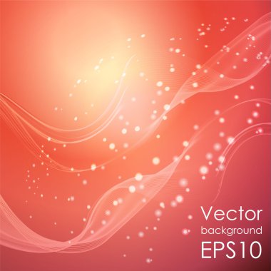 Soyut dalgalı arkaplan