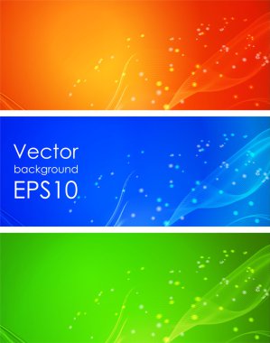 Soyut dalgalı arkaplan