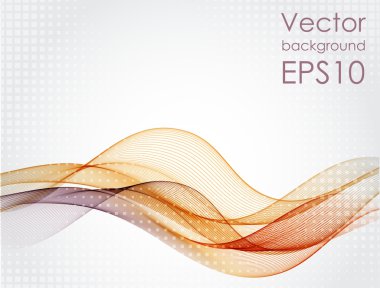 Soyut dalgalı arkaplan